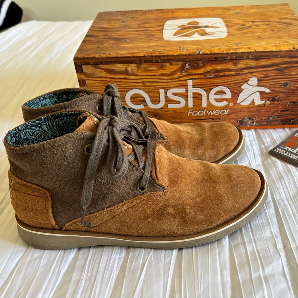 **WINTER SALE** Cushe Manuka Lite Desert Chukka Ankle Boot Tan Suede Women’s 7